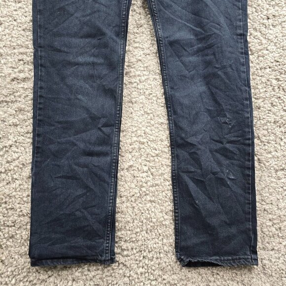 Levi’s 511 Jeans Mens 33x32 (Fits 33x31.5) Slim Straight Dark Wash Denim READ - Picture 2 of 14